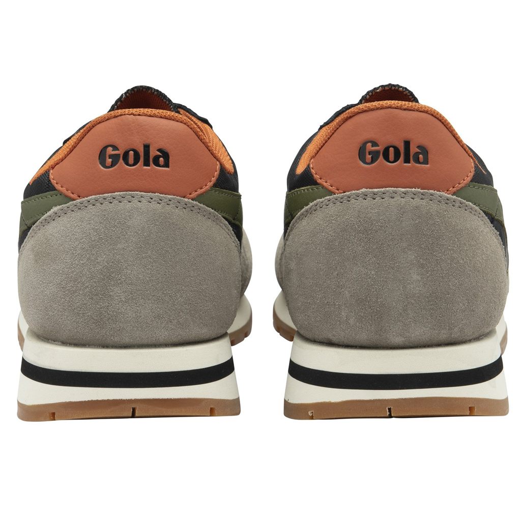 Gola Classics Daytona Sneakers Czarne Khaki Polska | 2560JFWUA