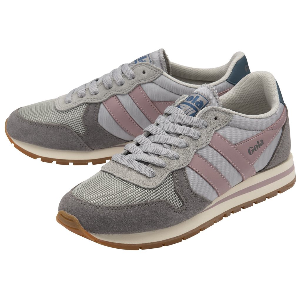 Gola Classics Daytona Sneakers Głęboka Szare Różowe Polska | 6853OVTLG