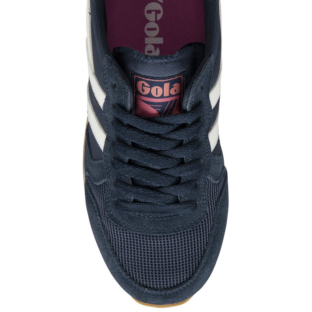 Gola Classics Daytona Sneakers Granatowe Białe Koralowe Polska | 0591PYGUS