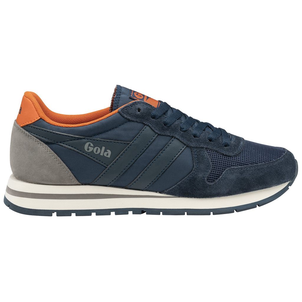 Gola Classics Daytona Sneakers Granatowe Pomarańczowe Polska | 4360LANPU