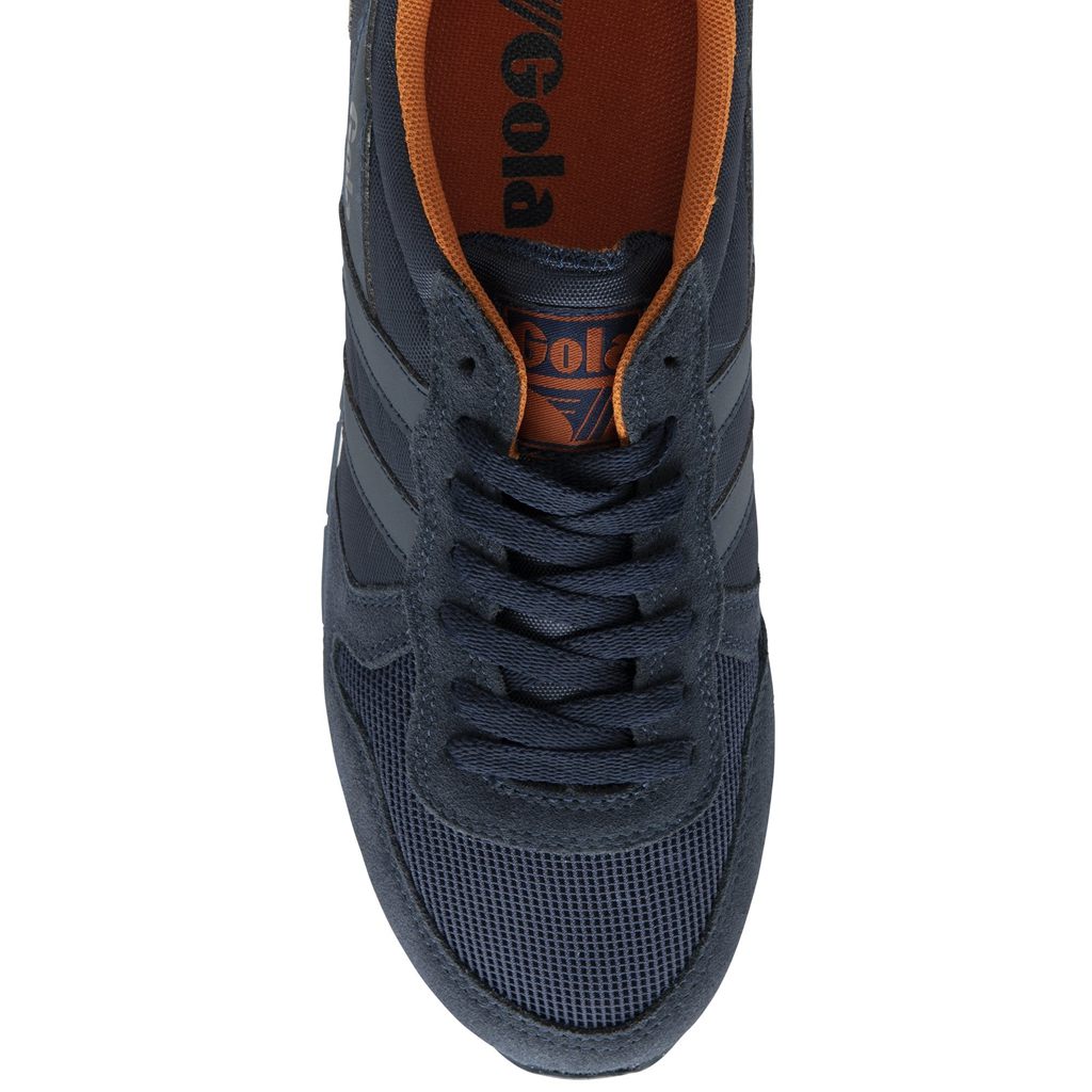 Gola Classics Daytona Sneakers Granatowe Pomarańczowe Polska | 4360LANPU