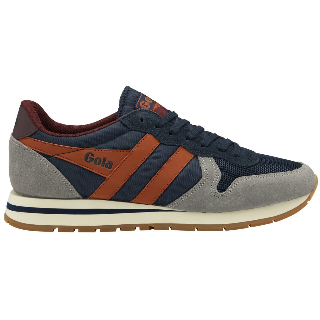 Gola Classics Daytona Sneakers Granatowe Pomarańczowe Polska | 5210NZJOW