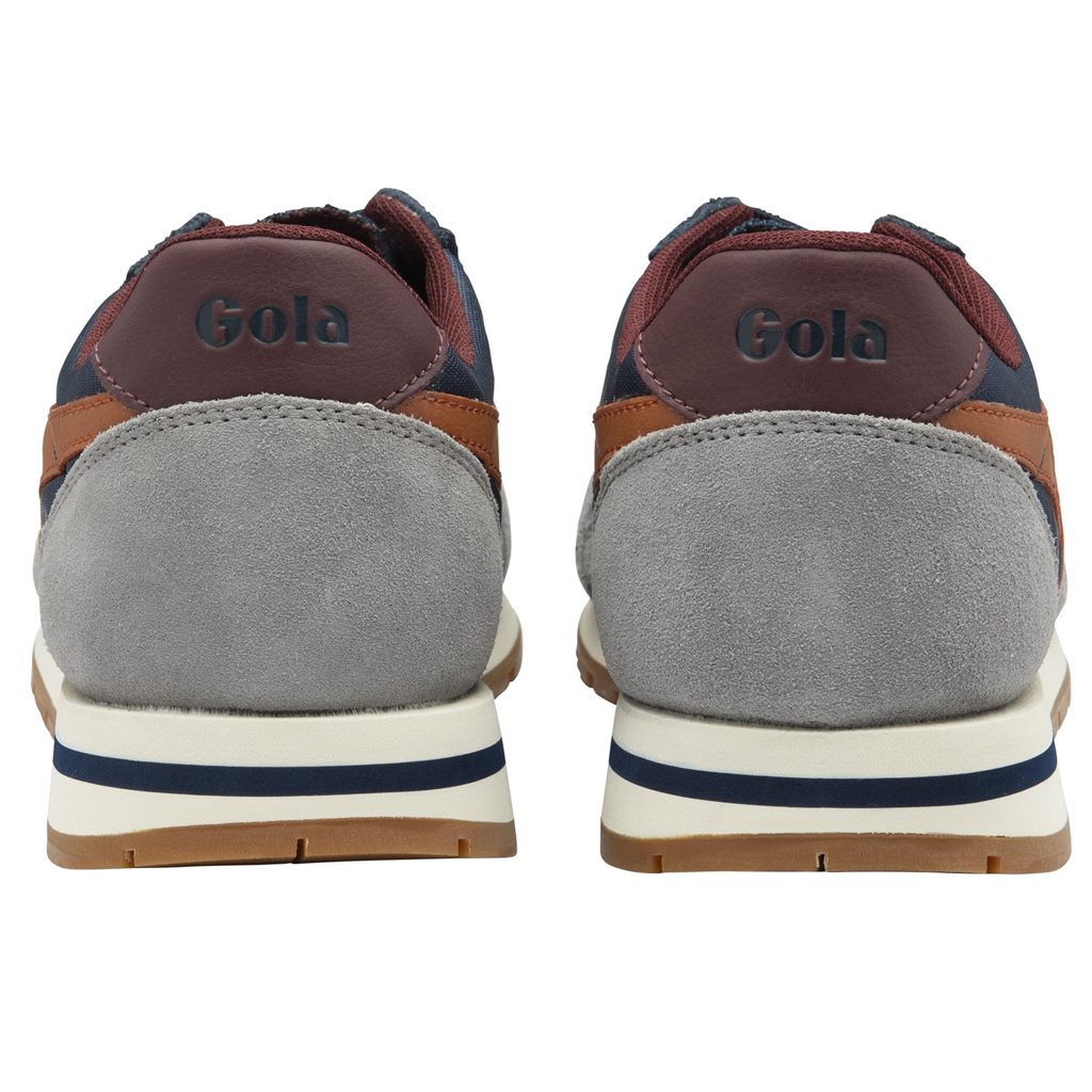 Gola Classics Daytona Sneakers Granatowe Pomarańczowe Polska | 5210NZJOW