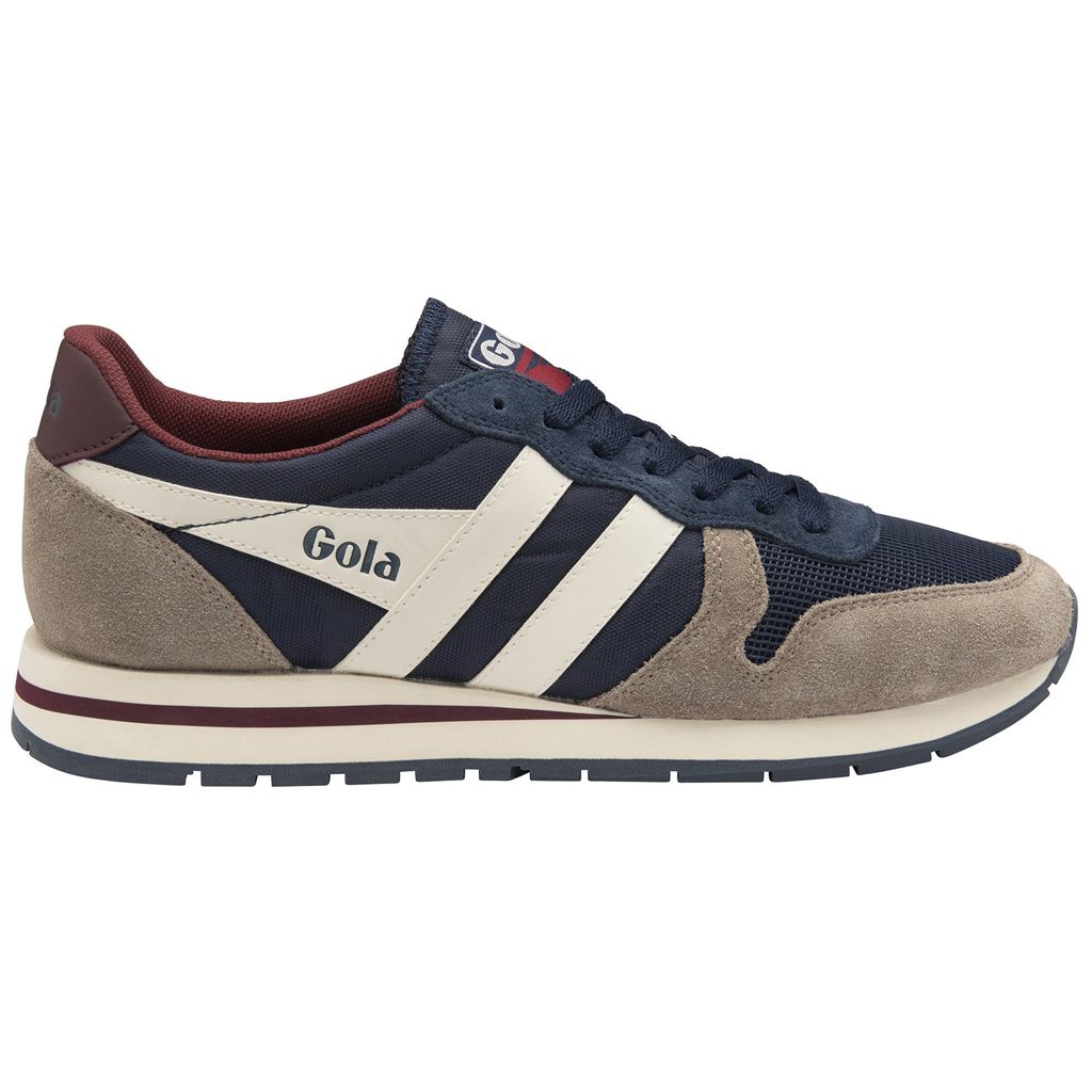 Gola Classics Daytona Sneakers Granatowe Białe Polska | 3675IVKUB