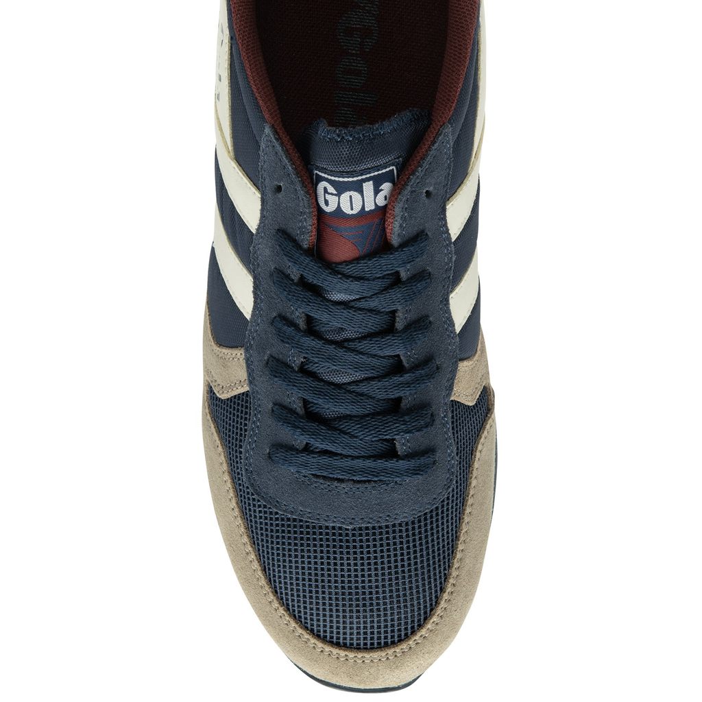 Gola Classics Daytona Sneakers Granatowe Białe Polska | 3675IVKUB