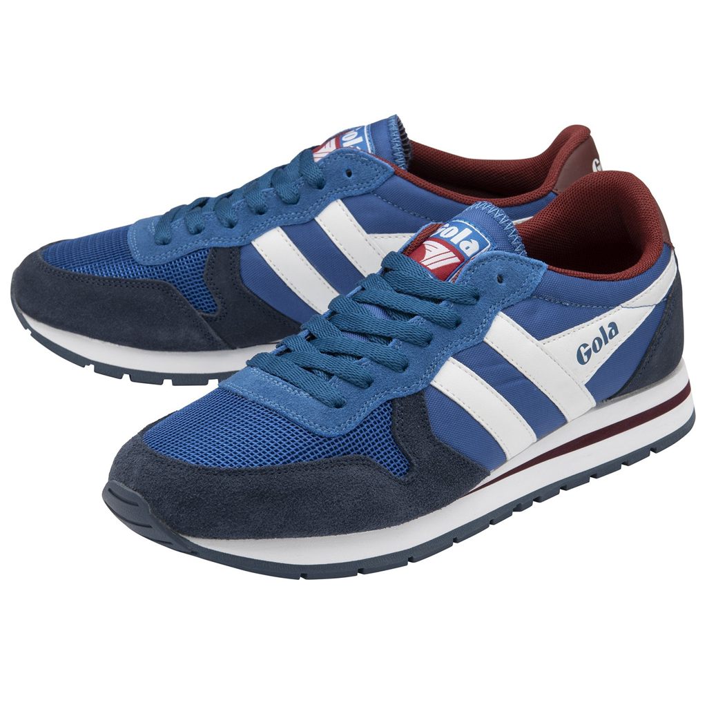 Gola Classics Daytona Sneakers Niebieskie Granatowe Białe Polska | 0621YELIZ