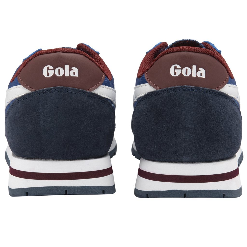 Gola Classics Daytona Sneakers Niebieskie Granatowe Białe Polska | 0621YELIZ