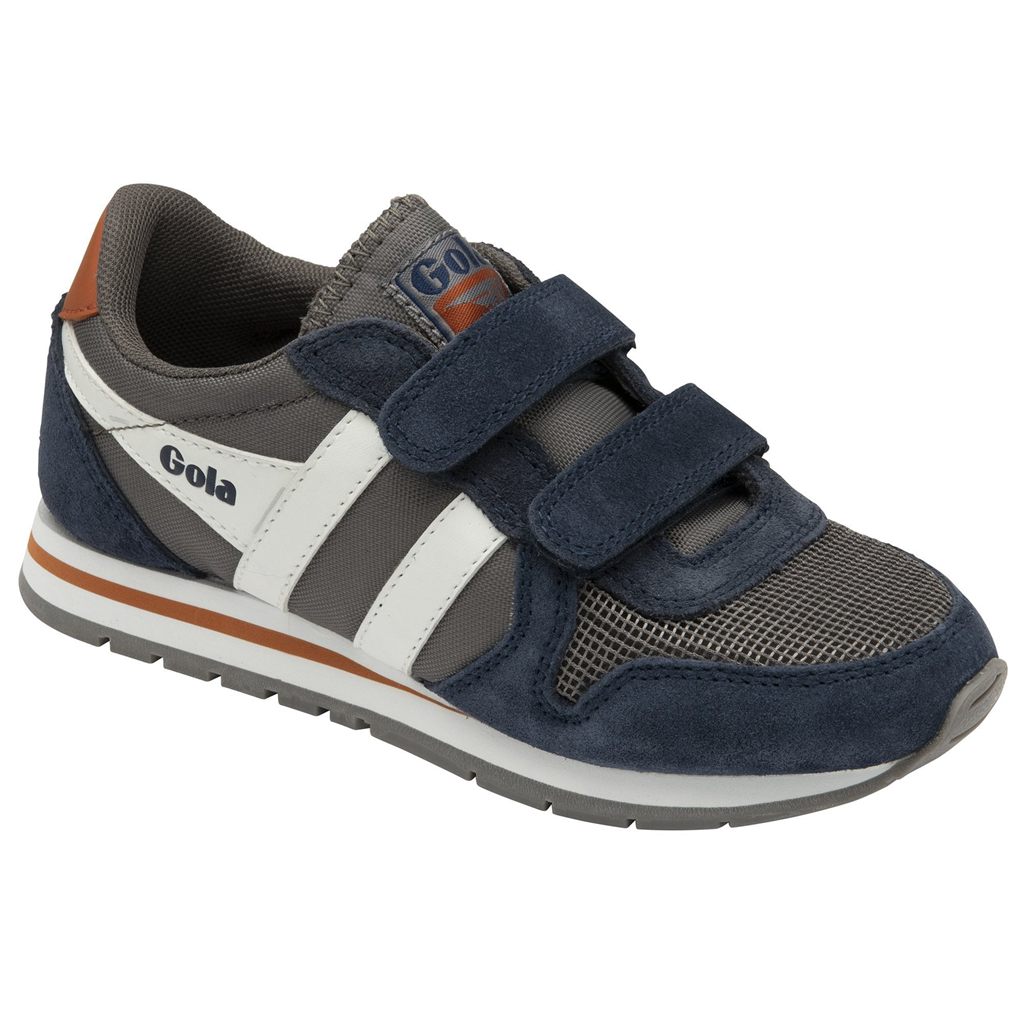 Gola Classics Daytona Strap Sneakers Granatowe Białe Polska | 0918DCIPN
