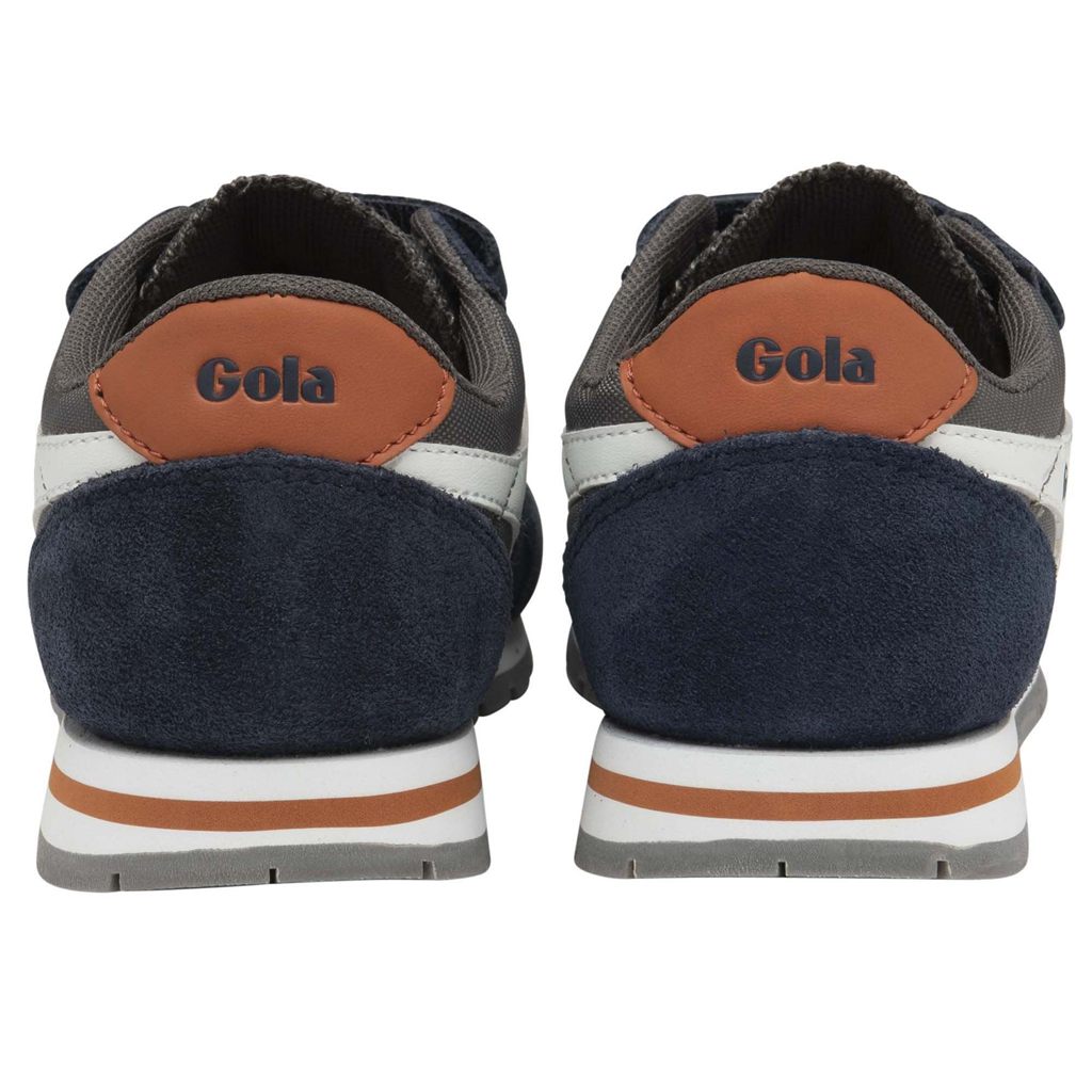 Gola Classics Daytona Strap Sneakers Granatowe Białe Polska | 0918DCIPN