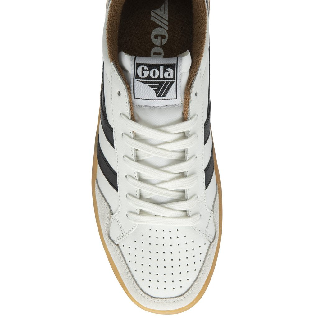Gola Classics Eagle '86 Sneakers Białe Czarne Polska | 1572ASXJO
