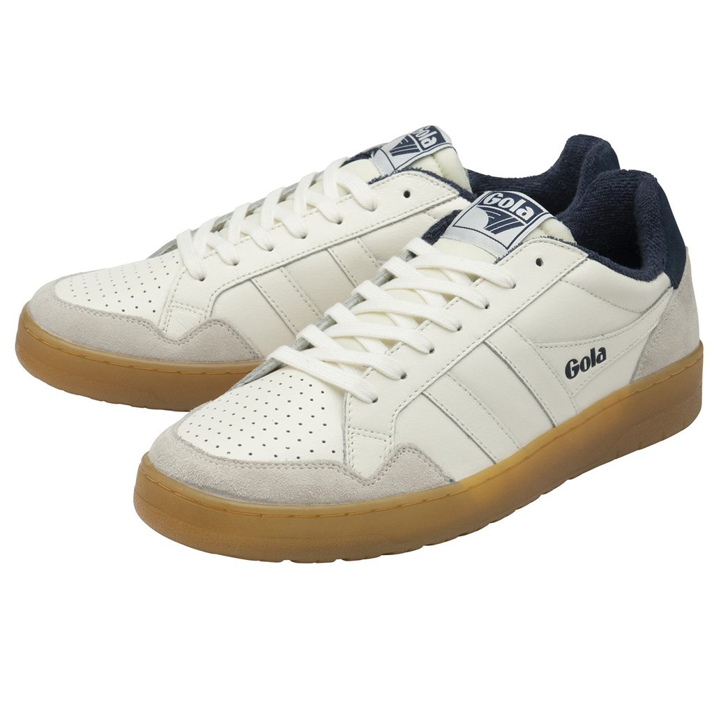 Gola Classics Eagle '86 Sneakers Białe Granatowe Polska | 3275RAYLC
