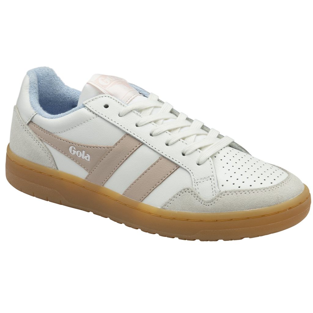 Gola Classics Eagle '86 Sneakers Białe Różowe Polska | 3457EUBQD