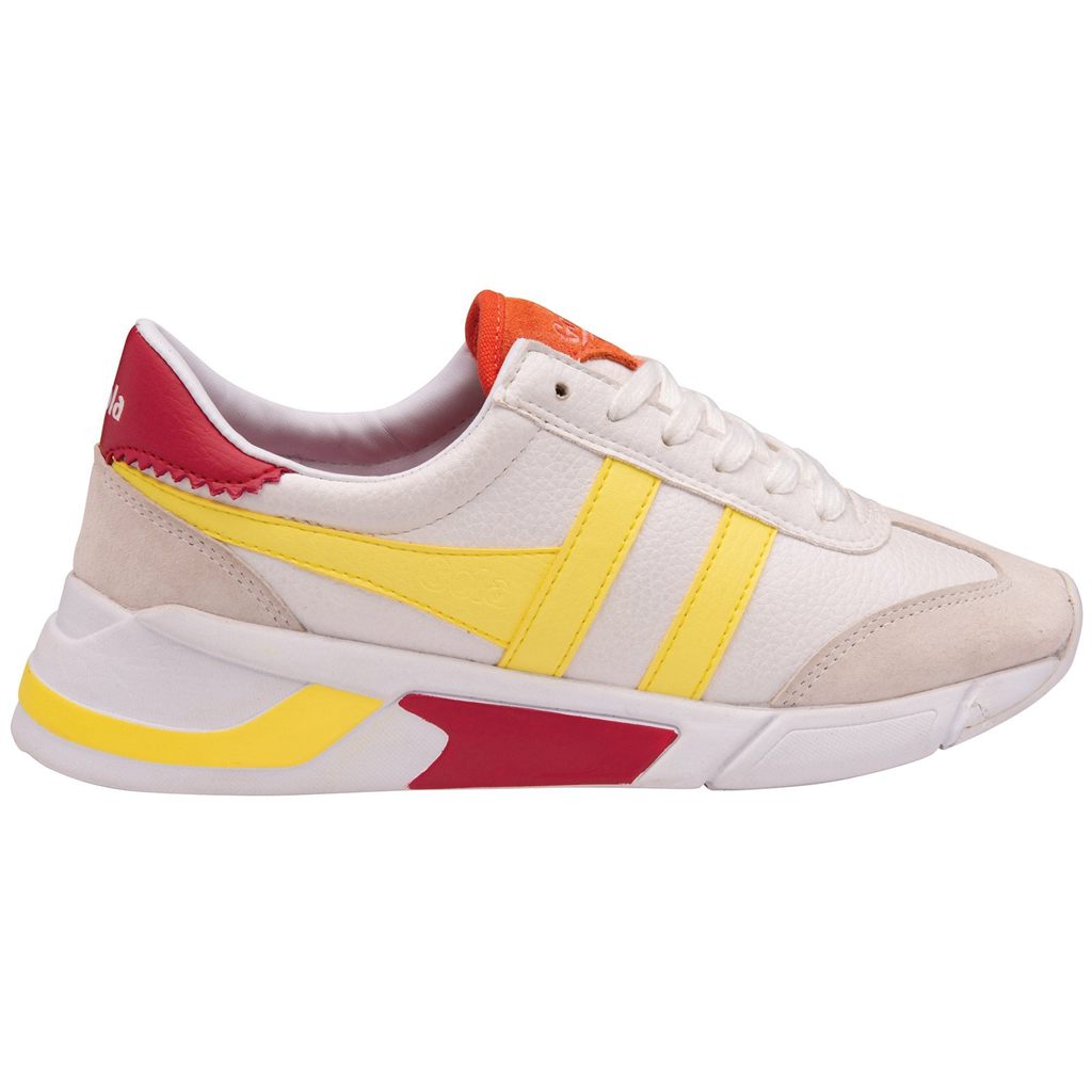 Gola Classics Eclipse California Sneakers Białe Polska | 2165NMCYA