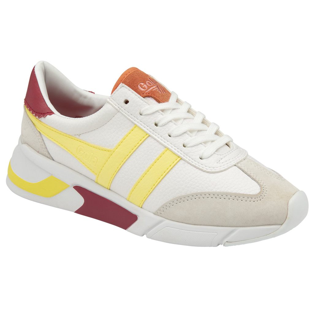 Gola Classics Eclipse California Sneakers Białe Polska | 2165NMCYA