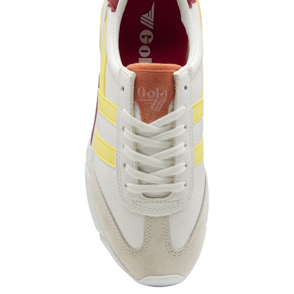 Gola Classics Eclipse California Sneakers Białe Polska | 2165NMCYA
