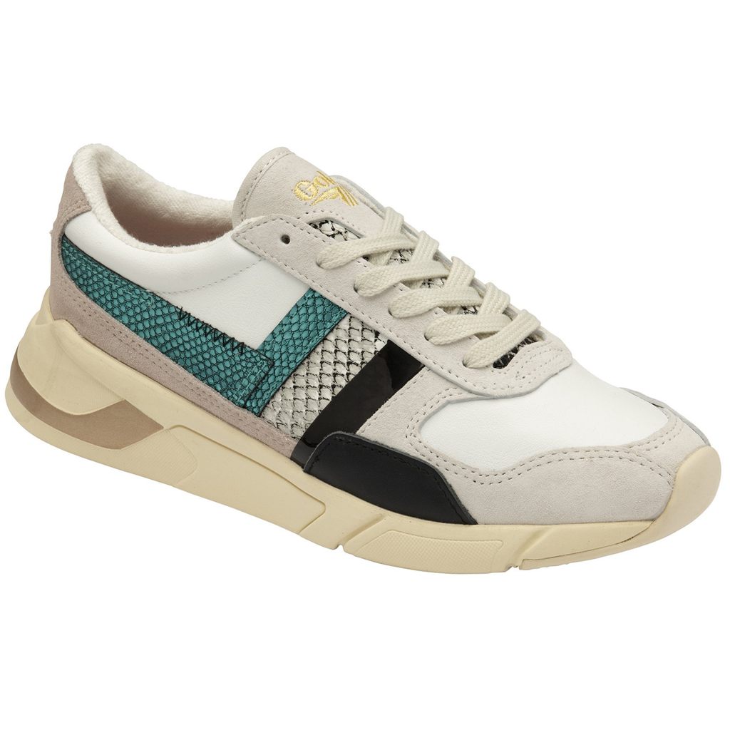 Gola Classics Eclipse Mode Sneakers Białe Polska | 6374ZSQJG