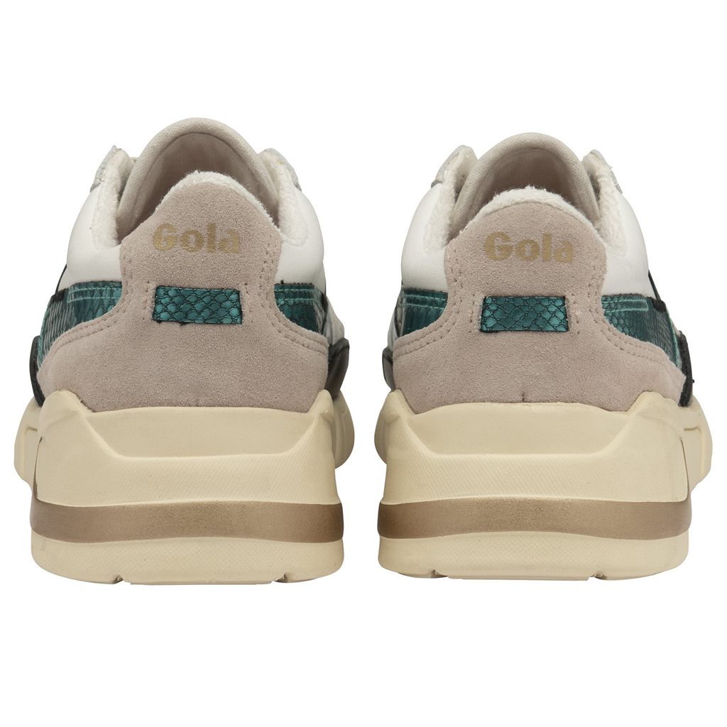 Gola Classics Eclipse Mode Sneakers Białe Polska | 6374ZSQJG