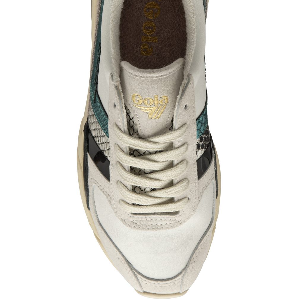 Gola Classics Eclipse Mode Sneakers Białe Polska | 6374ZSQJG