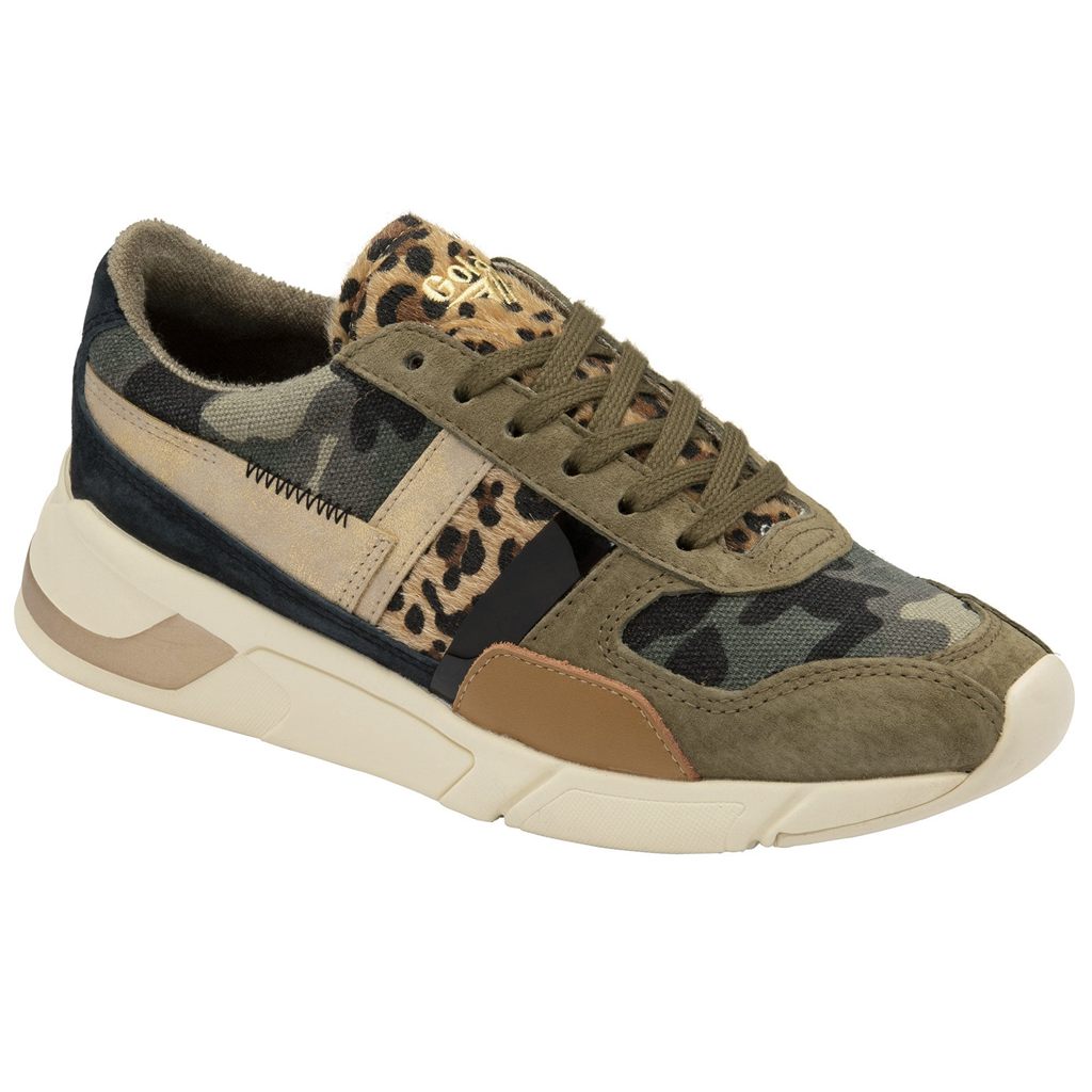 Gola Classics Eclipse Mode Sneakers Camo Panterka Polska | 1346LSHXP