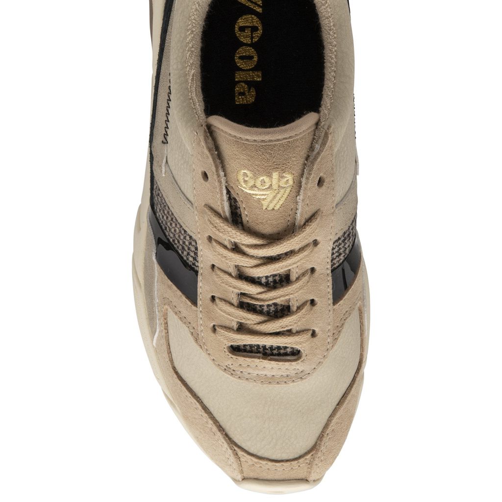 Gola Classics Eclipse Mode Sneakers Oat Tweed Multi Polska | 8096GDYTQ