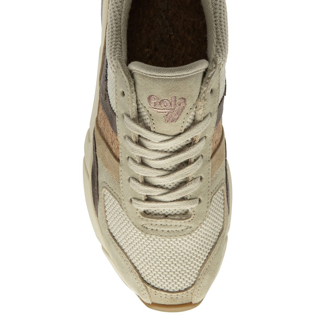 Gola Classics Eclipse Mode Sneakers Wheat Oat Bronze Polska | 3845WZRAS
