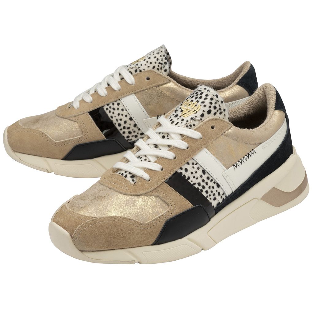 Gola Classics Eclipse Mode Sneakers Złote Polska | 2147GHCBQ