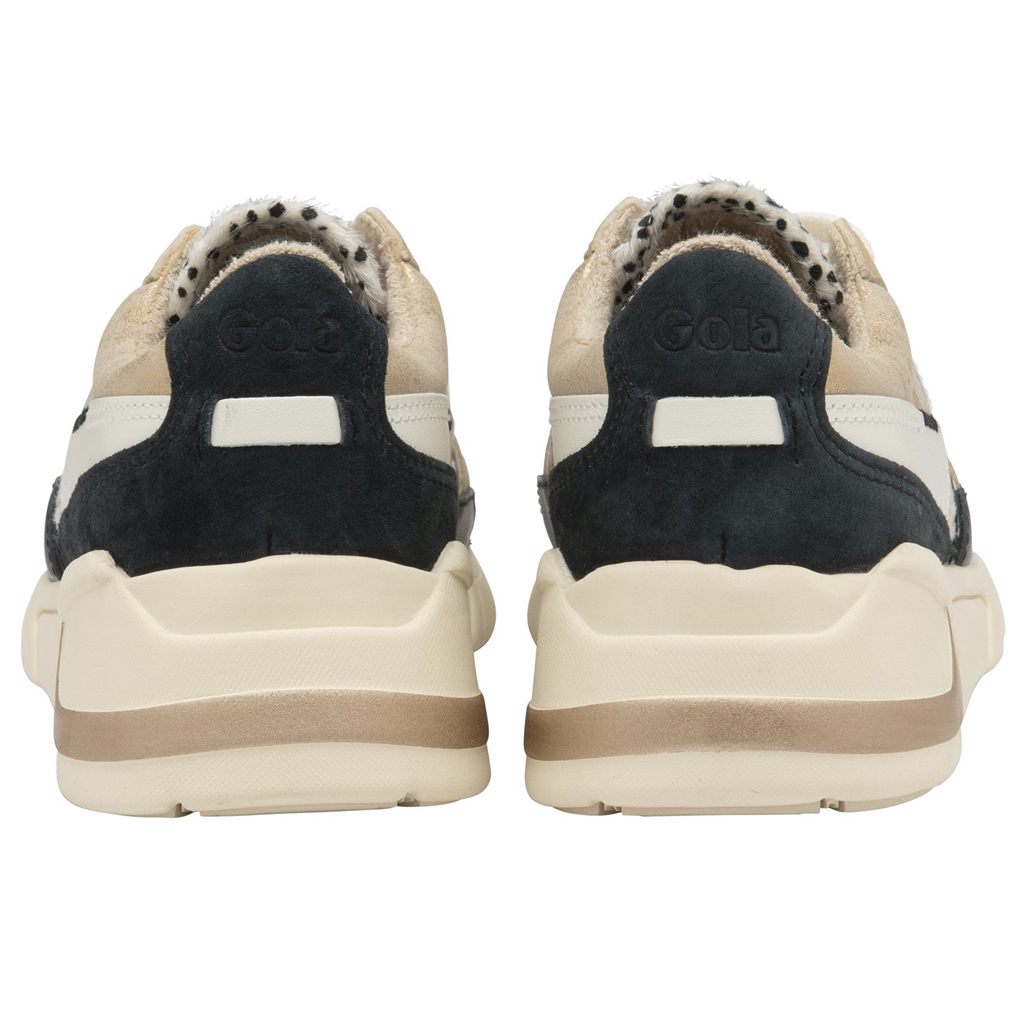 Gola Classics Eclipse Mode Sneakers Złote Polska | 2147GHCBQ