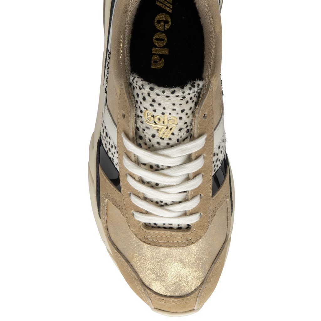 Gola Classics Eclipse Mode Sneakers Złote Polska | 2147GHCBQ