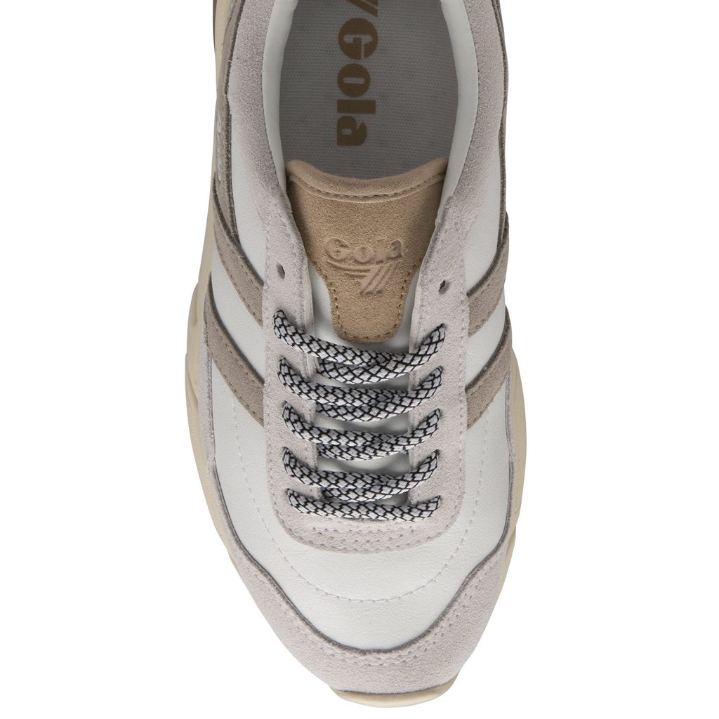 Gola Classics Eclipse Pure Sneakers Białe Szare Polska | 1983LYQST