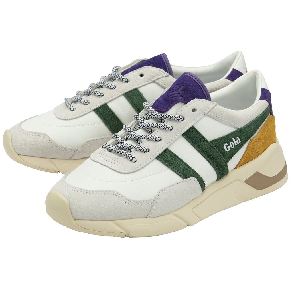 Gola Classics Eclipse Pure Sneakers Białe Fuksja Polska | 3761TYOQW