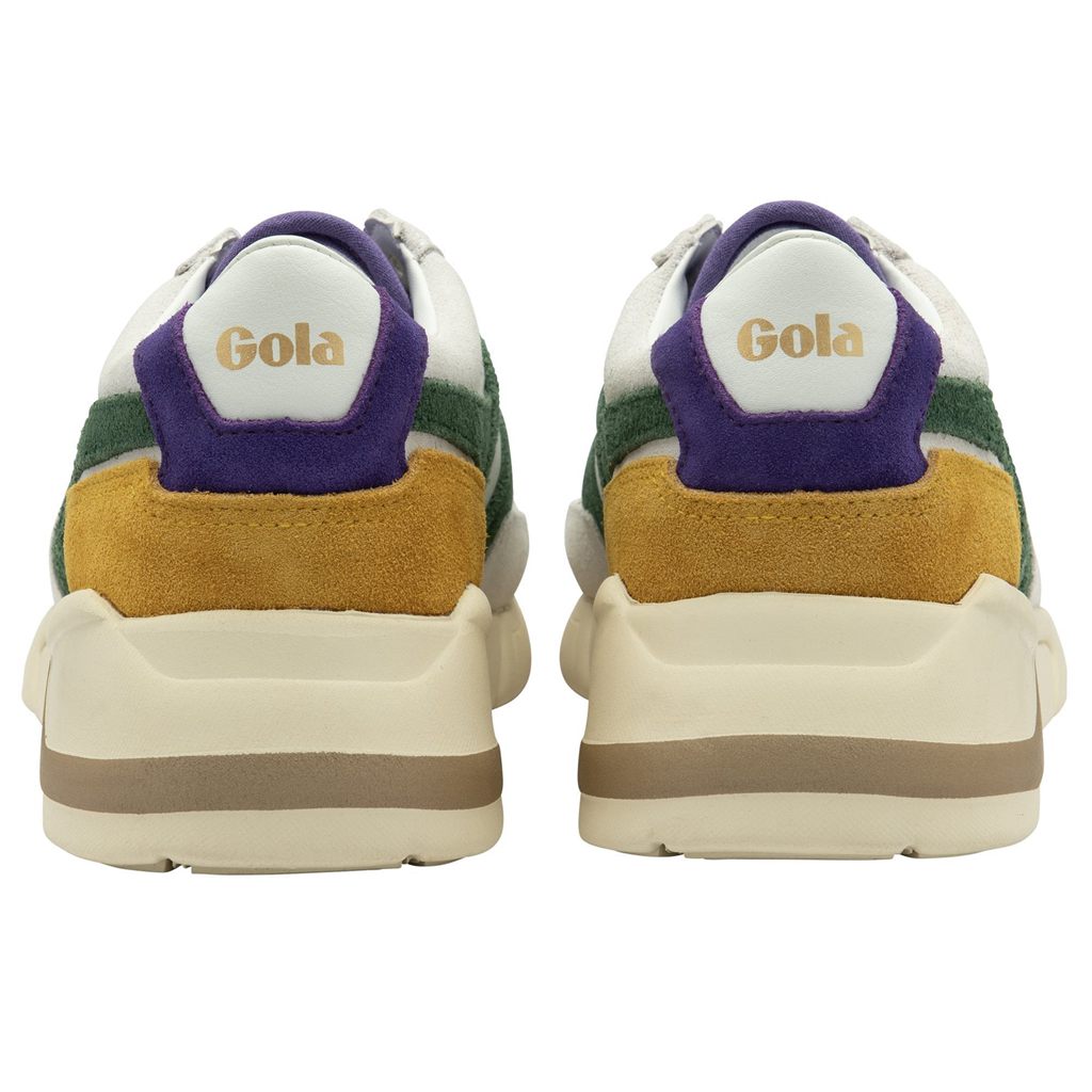 Gola Classics Eclipse Pure Sneakers Białe Fuksja Polska | 3761TYOQW