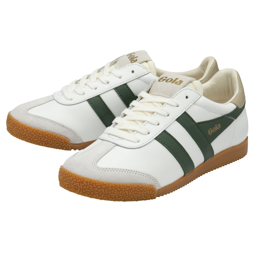 Gola Classics Elan Leather Sneakers Białe Polska | 5918EBFJD