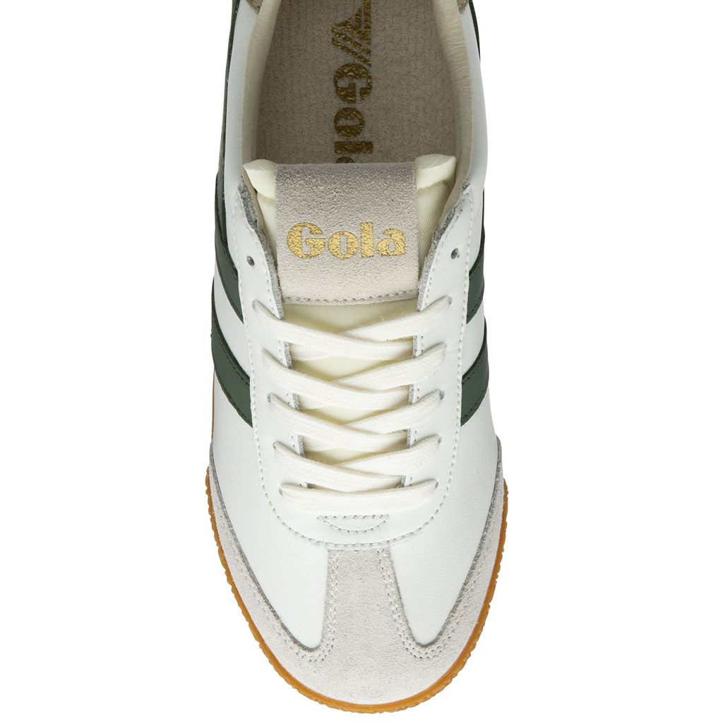 Gola Classics Elan Leather Sneakers Białe Polska | 5918EBFJD