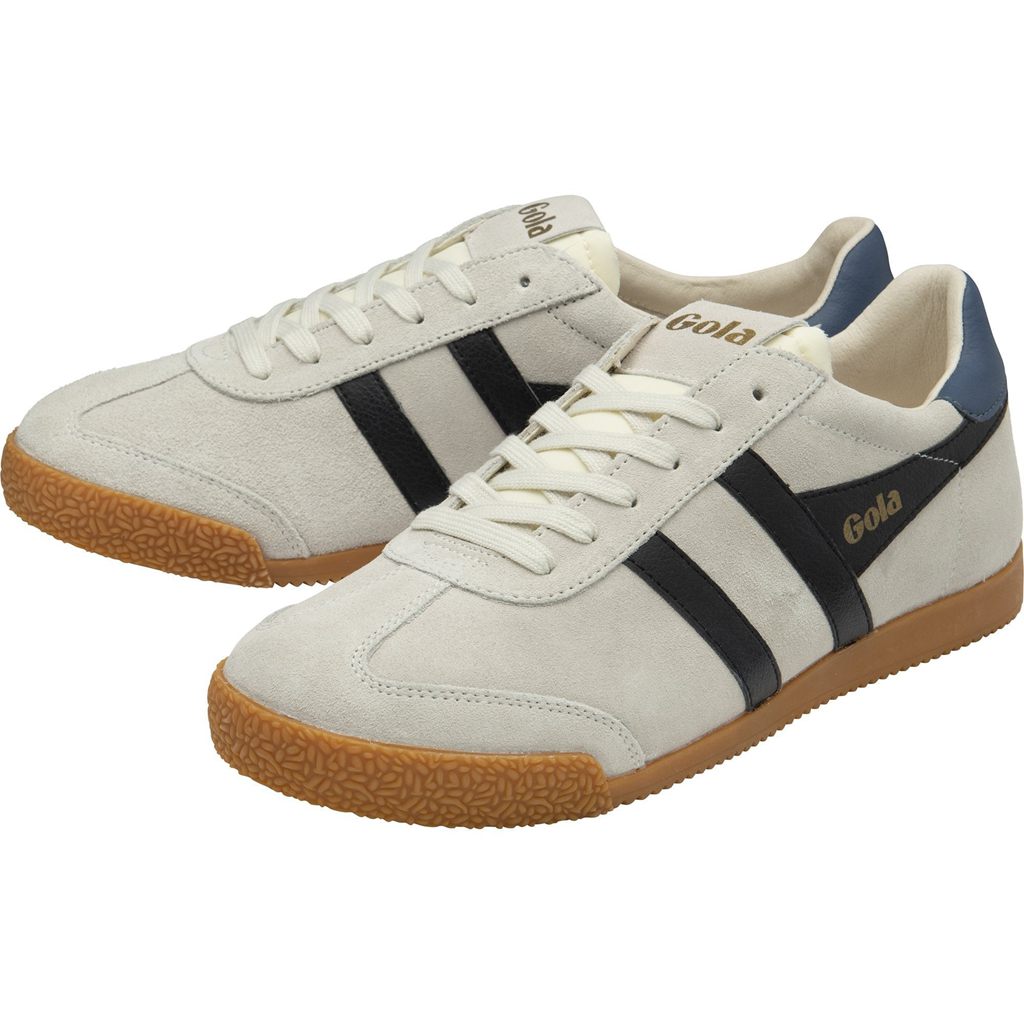 Gola Classics Elan Sneakers Białe Czarne Polska | 6320CWGIB