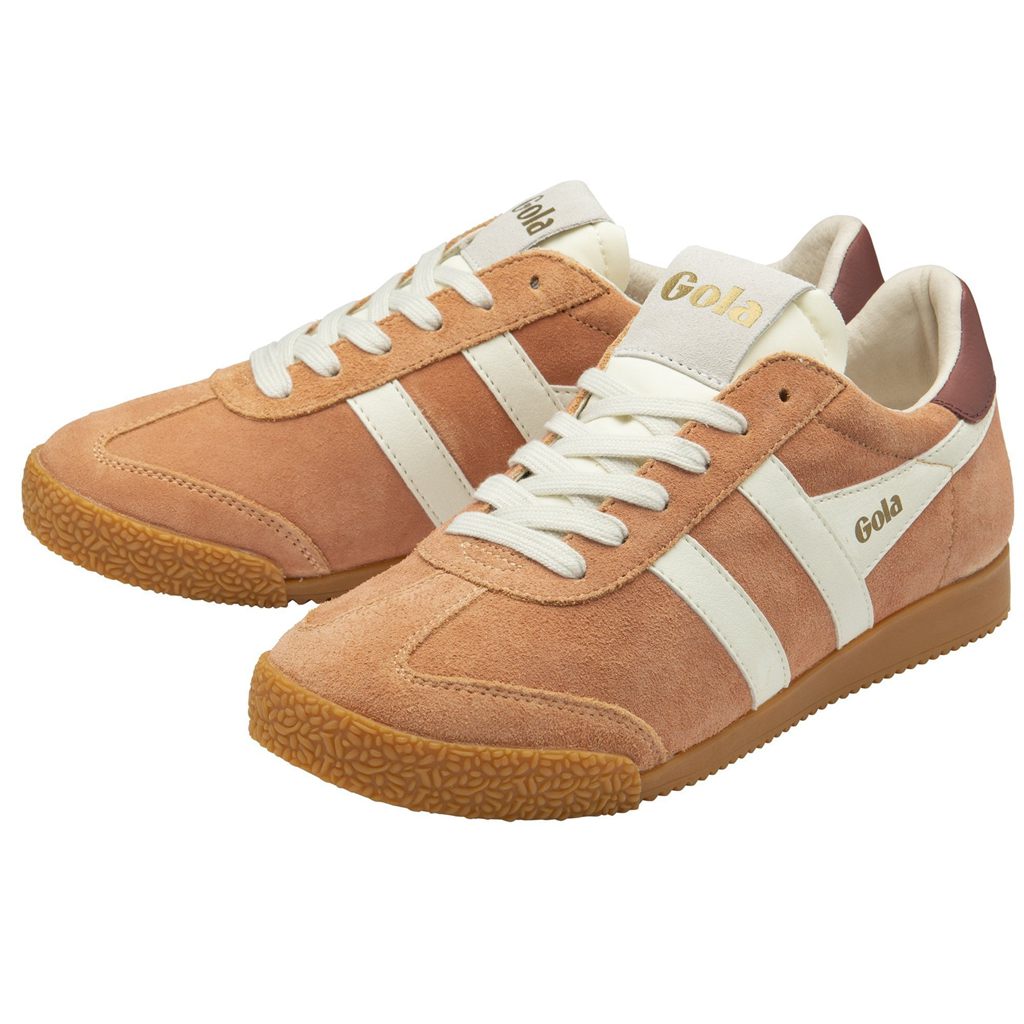 Gola Classics Elan Sneakers Białe Czerwone Polska | 1783AXLND