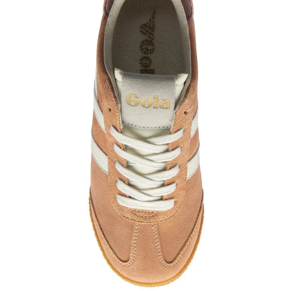 Gola Classics Elan Sneakers Białe Czerwone Polska | 1783AXLND