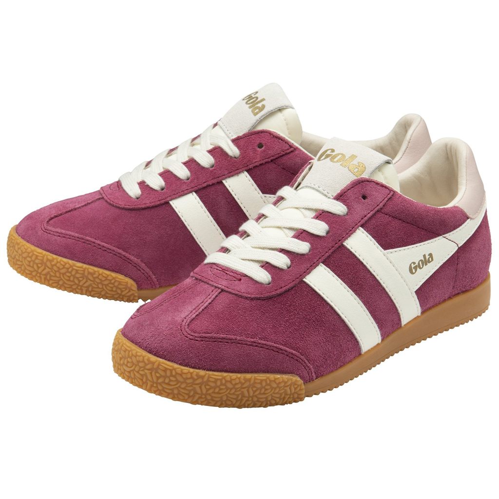 Gola Classics Elan Sneakers Białe Różowe Polska | 6283QTLOJ