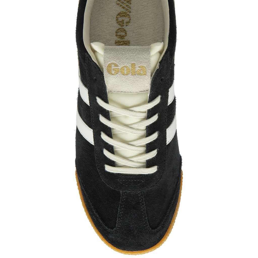 Gola Classics Elan Sneakers Czarne Białe Polska | 2385EVWGC