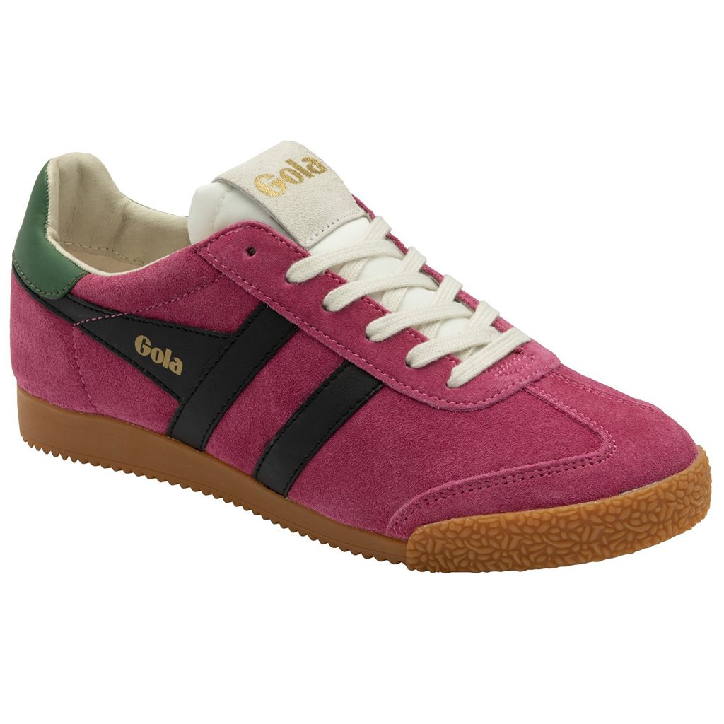 Gola Classics Elan Sneakers Fuksja Czarne Polska | 8715NJXAP