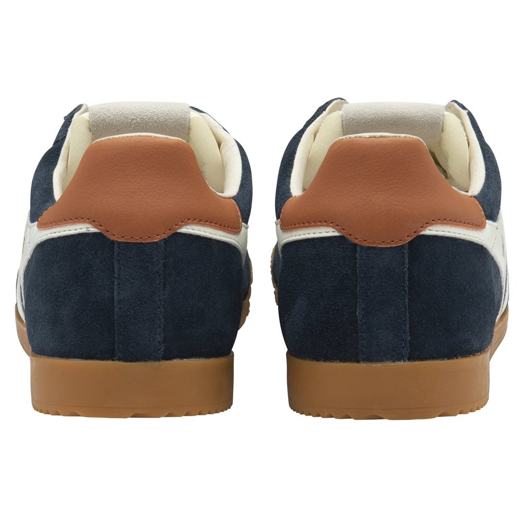 Gola Classics Elan Sneakers Granatowe Białe Pomarańczowe Polska | 5239YKAGP