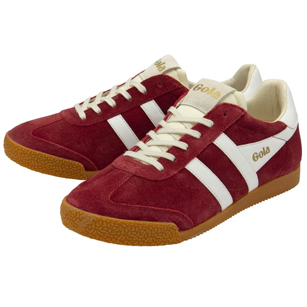 Gola Classics Elan Sneakers Jasny Czerwone Białe Polska | 3756FBAWT