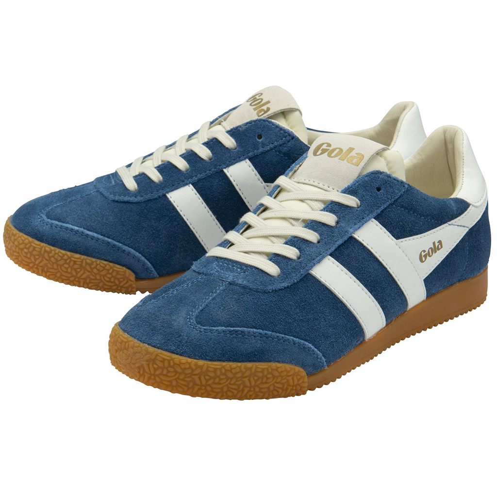 Gola Classics Elan Sneakers Niebieskie Białe Polska | 7804NVADQ