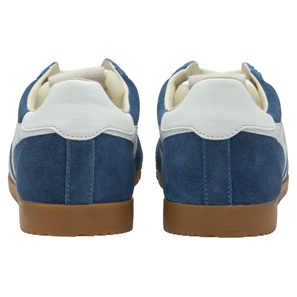 Gola Classics Elan Sneakers Niebieskie Białe Polska | 4982LIMZD