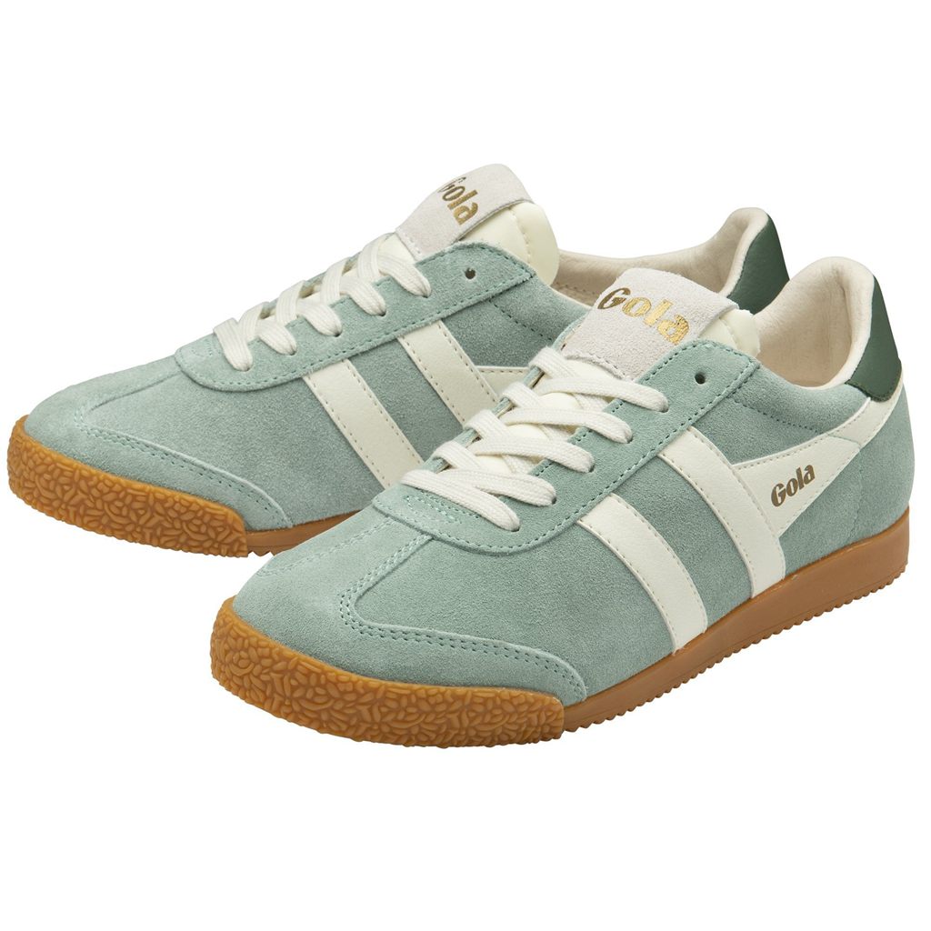 Gola Classics Elan Sneakers Zielone Białe Polska | 9468HDCSR