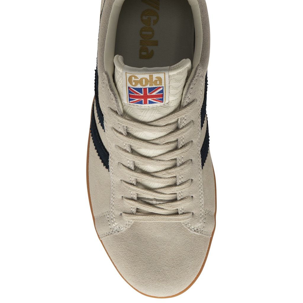 Gola Classics Equipe Suede Sneakers Białe Niebieskie Polska | 7398MOUCQ