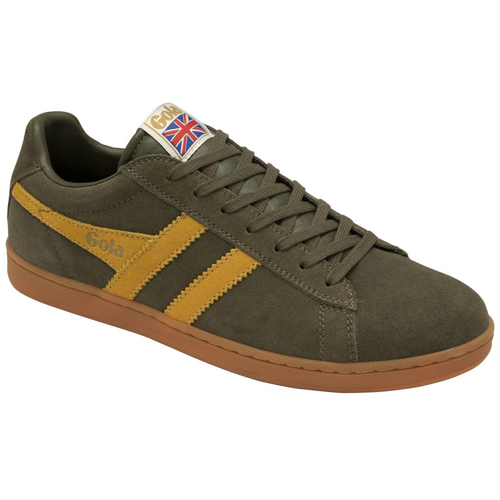 Gola Classics Equipe Suede Sneakers Khaki Polska | 0172CLRXP