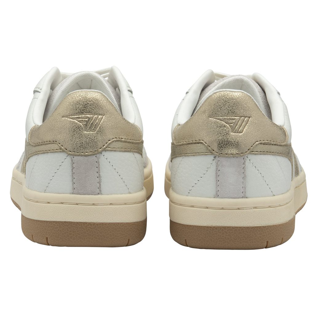 Gola Classics Falcon Mirror Sneakers Białe Złote Polska | 4802VDLSM