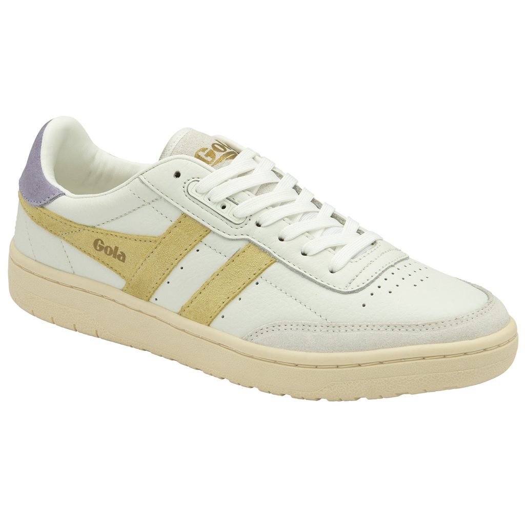 Gola Classics Falcon Sneakers Białe Cytrynowy Lawenda Polska | 5780JPXZU