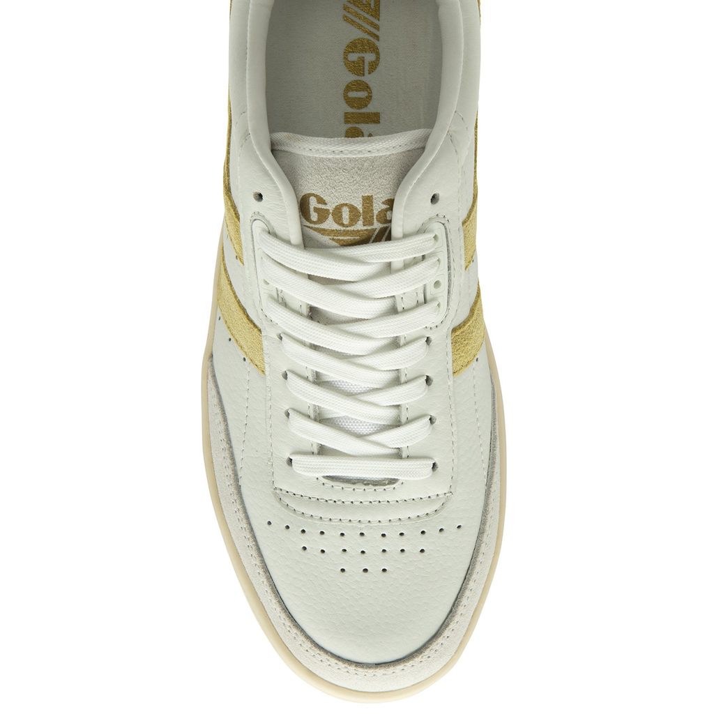 Gola Classics Falcon Sneakers Białe Cytrynowy Lawenda Polska | 5780JPXZU