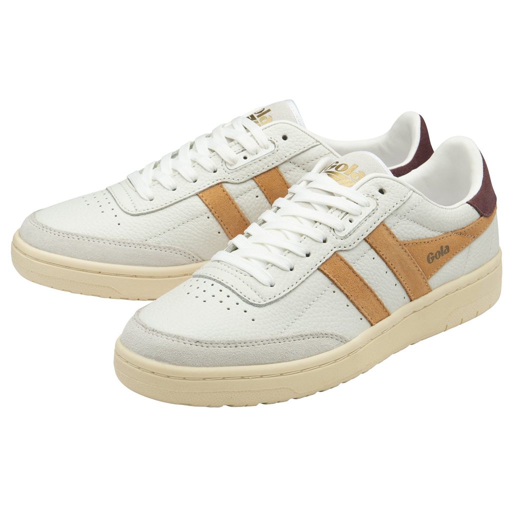 Gola Classics Falcon Sneakers Białe Polska | 2419PMOCU